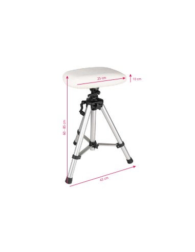 Azzurro 301 poggiapiedi in alluminio per pedicure