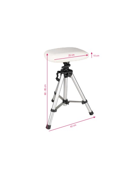 Azzurro 301 poggiapiedi in alluminio per pedicure