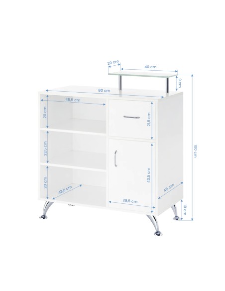 Banco reception Gabbiano Q-0833