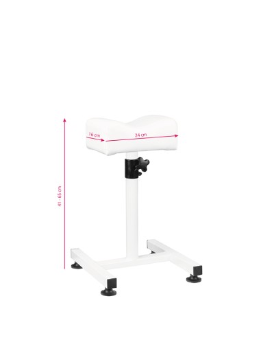 Poggiapiedi per pedicure 117 bianco