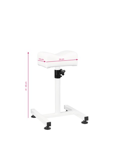 Poggiapiedi per pedicure 117 bianco