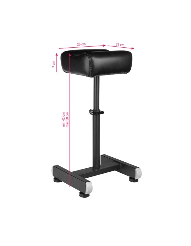 Pro Ink 711 poggiapiedi per tatuaggi nero