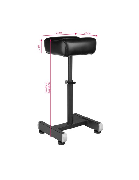 Pro Ink 711 poggiapiedi per tatuaggi nero