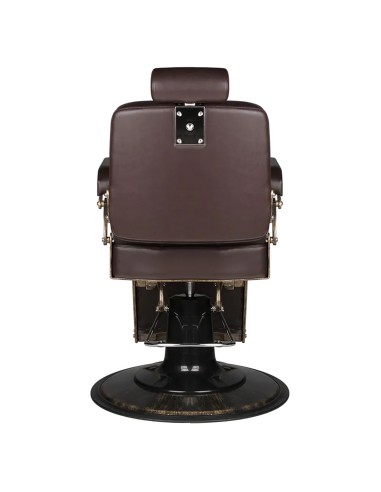 Sedia da barbiere Gabbiano Boss brown