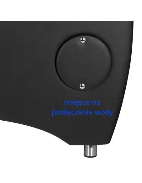 Hair System HSB46, lavatesta per parrucchieri, nero