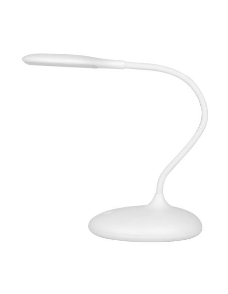 Lampada da tavolo a led snake bianco