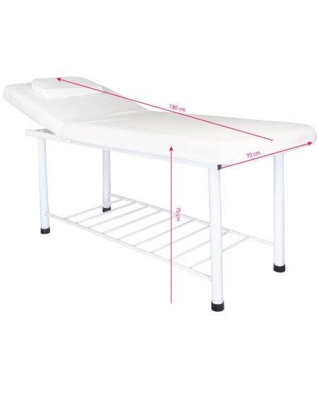 Lettino da massaggio 812 basic white