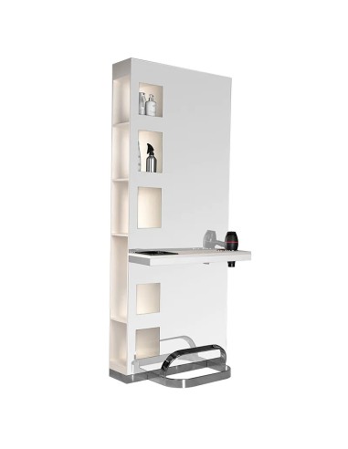 Consolle per parrucchieri Gabbiano B058 perla