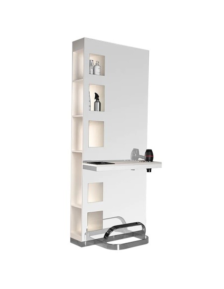 Consolle per parrucchieri Gabbiano B058 perla