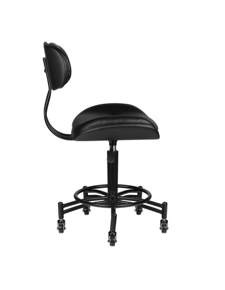 Sgabello Gabbiano Florence nero