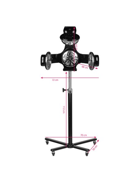 Gabbiano infrazone in piedi 868-1 nero