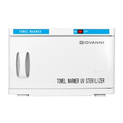 Scaldasalviette con sterilizzatore UV-C 16 L bianco 2