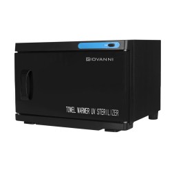 Scaldasalviette con sterilizzatore UV-C 16 L nero