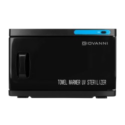 Scaldasalviette con sterilizzatore UV-C 16 L nero 2