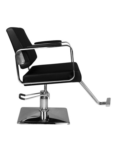 Sedia per parrucchieri Hair System HS202 nero