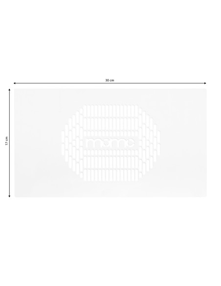 Collettore di polveri da incasso a cluster Momo professional J-02 bianco