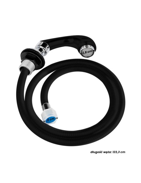 Microtelefono per salone da parrucchiere nero S03