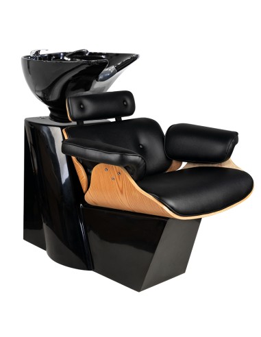 Lavabo da parrucchiere Gabbiano Firenze nero