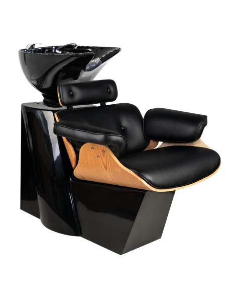 Lavabo da parrucchiere Gabbiano Firenze nero