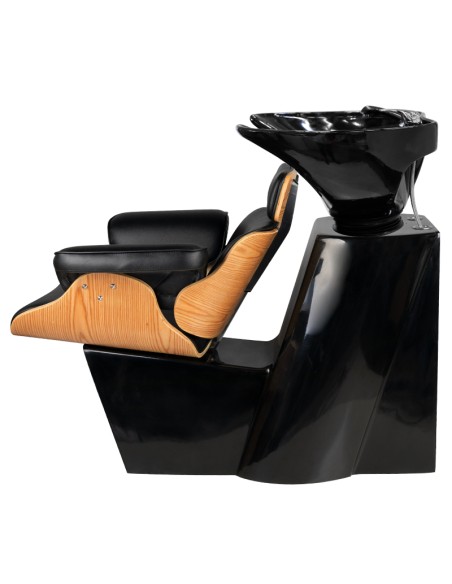 Lavabo da parrucchiere Gabbiano Firenze nero