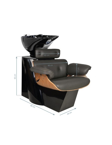 Portabiancheria Gabbiano per parrucchieri Firenze grigio