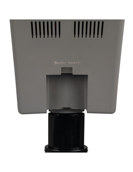 Sauna Gabbiano per parrucchieri in piedi 408D grigio con ozono attivo