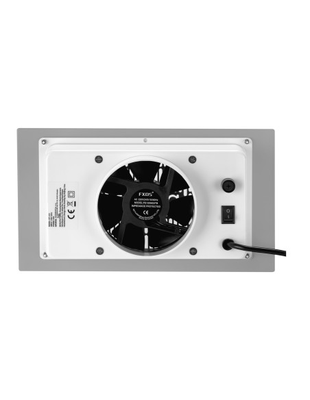 Assorbitore di polvere da incasso Momo S-41 cromo