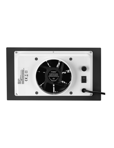 Collettore di polveri da incasso Momo S-41 nero