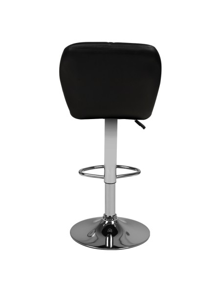 M06 sgabello trapuntato regolabile nero