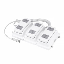 Azionamento a pedale per sedili Basic 3 motori