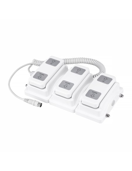 Azionamento a pedale per sedili Basic 3 motori