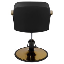 Sedia styling Gabbiano oro Bologna nero 2
