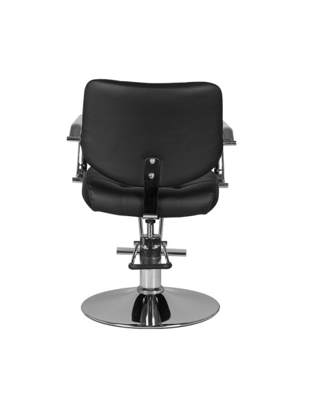 Sedia da parrucchiere Gabbiano Vigo nero