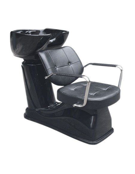 Gabbiano lavabo per parrucchieri Vigo nero