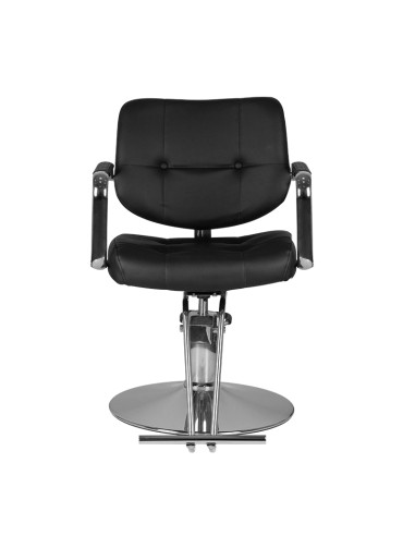 Sedia da parrucchiere Gabbiano Vigo nero