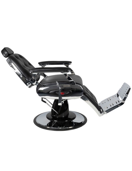 Sedia da barbiere Gabbiano Pietro nero
