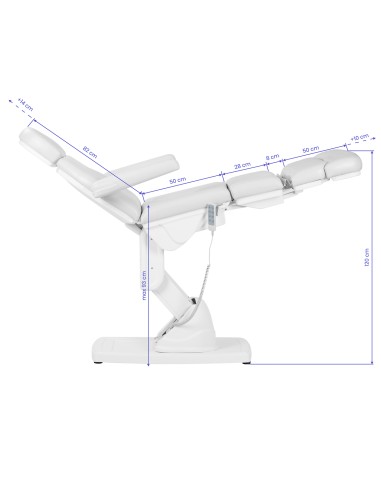 Sedia cosmetica podologica elettr. Kate 4 siln....