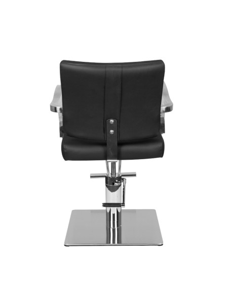 Poltrona da parrucchiere Gabbiano Lyon nera