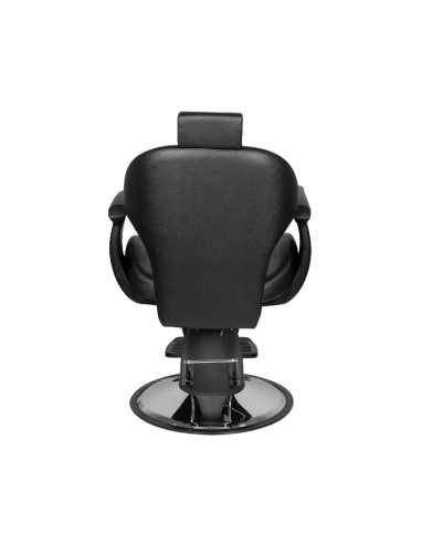 Sedia da barbiere Gabbiano Igor nera