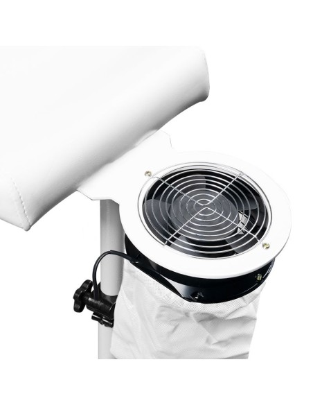 Azzurro F-18A assorbitore di polvere per pedicure bianco