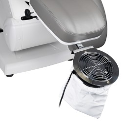 Azzurro F-18 assorbitore di polvere per pedicure cromo