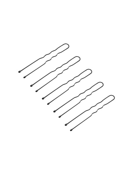 Arricciatori per capelli per parrucchieri E-65 300 pz. 5 cm nero