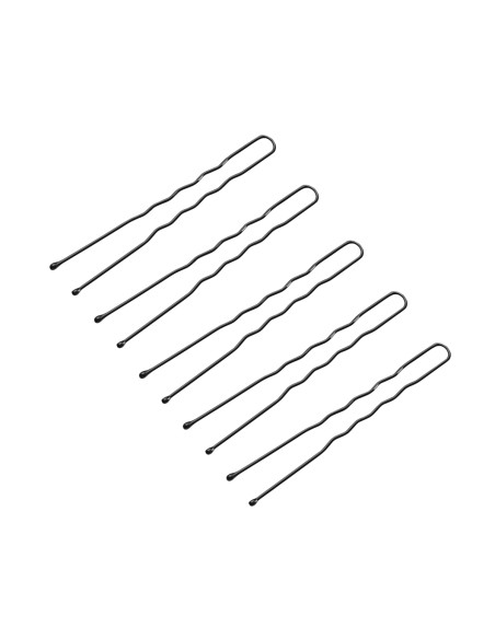 Arricciatori per capelli per parrucchieri E-65 300 pz. 6 cm nero