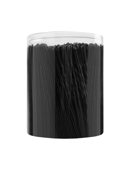 Arricciatori per capelli per parrucchieri E-65 300 pz. 7 cm nero
