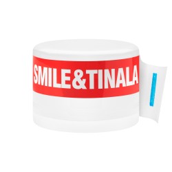 Scatola per collare di carta per parrucchieri - bianco