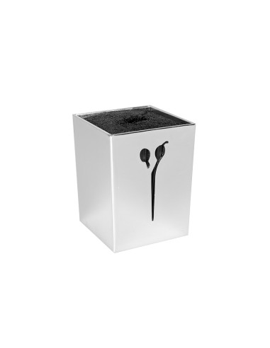 Supporto per forbici da parrucchiere argento