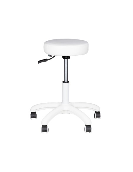 Sgabello cosmetico AM-303-2 bianco