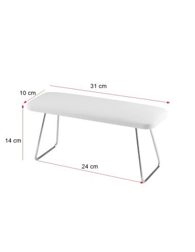 MOMO supporto per manicure 4-M bianco