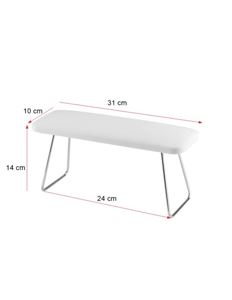 MOMO supporto per manicure 4-M bianco