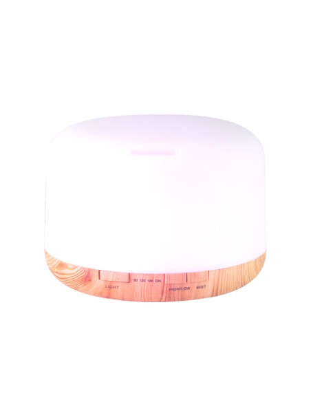 Diffusore di aromi umidificatore spa 03 legno chiaro 500 ml + timer